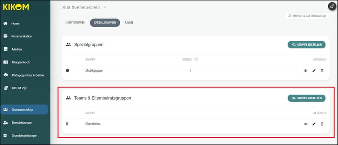 1 Elternbeiratgruppe