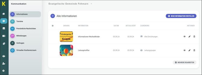 1 Informationen