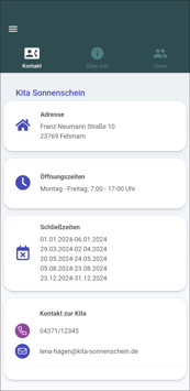 2 Basisdaten Ansicht Handy