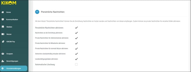2 Persönliche Nachrichten
