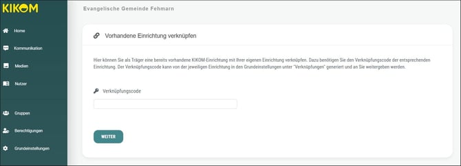 2 Verknüpfungscode
