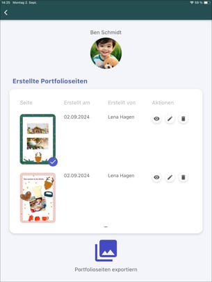 3 Portfolioseiten