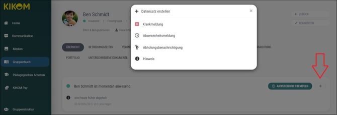 6 Gruppenbuch andere Ereignisse